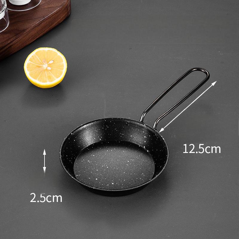 Stainless steel folding handle frying pan