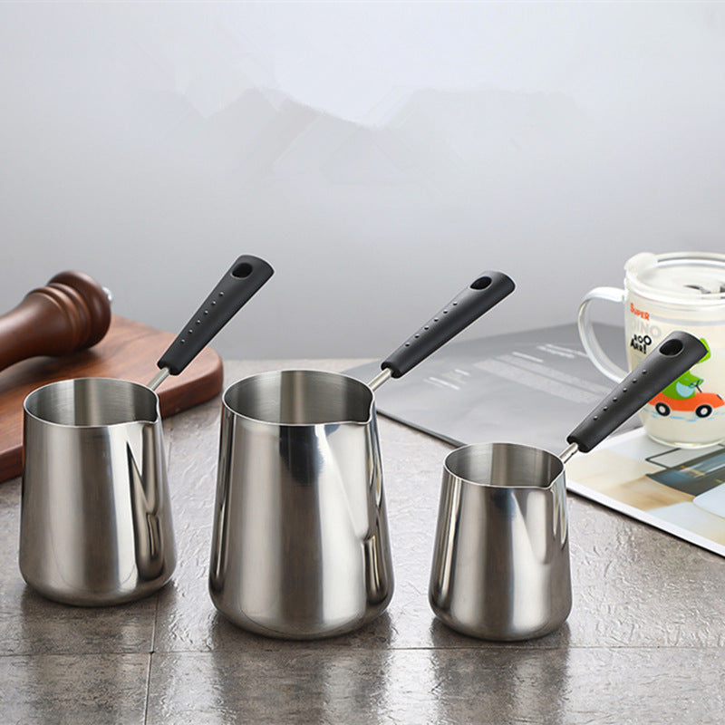 Stainless Steel Wax Melting Pot Milk Pot Frying Pan