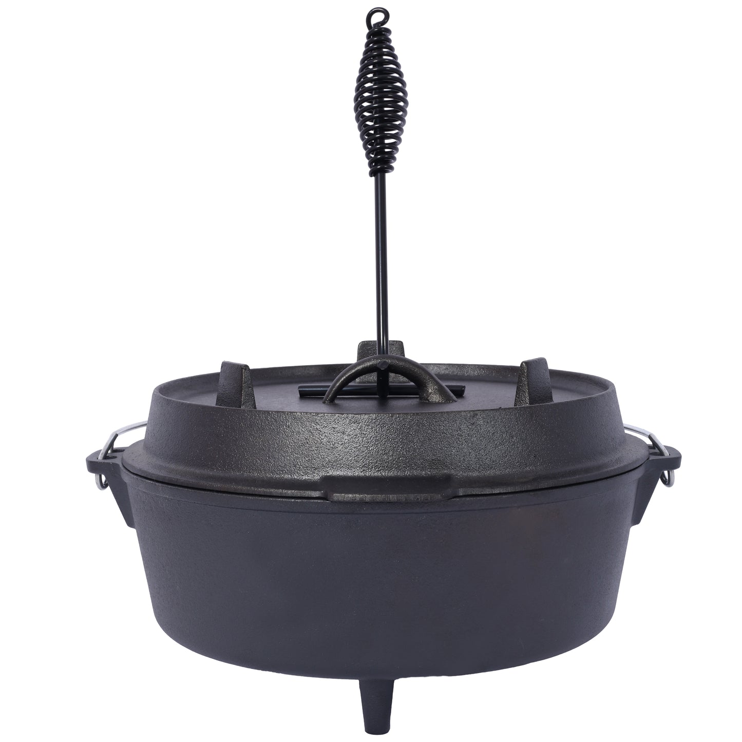 Cast iron Dutch oven with lid