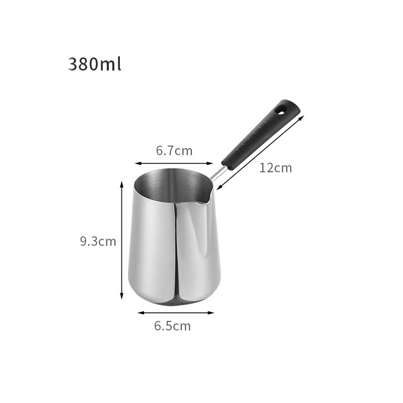 Stainless Steel Wax Melting Pot Milk Pot Frying Pan