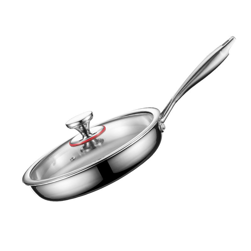 Stainless steel single handle sauce pot