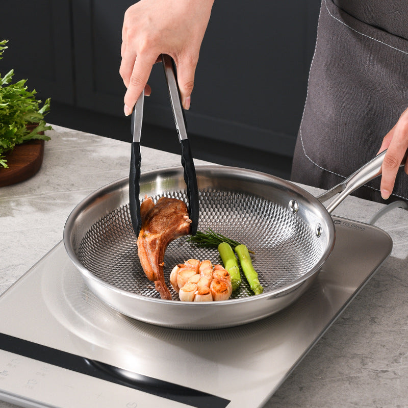 Stainless steel single handle sauce pot